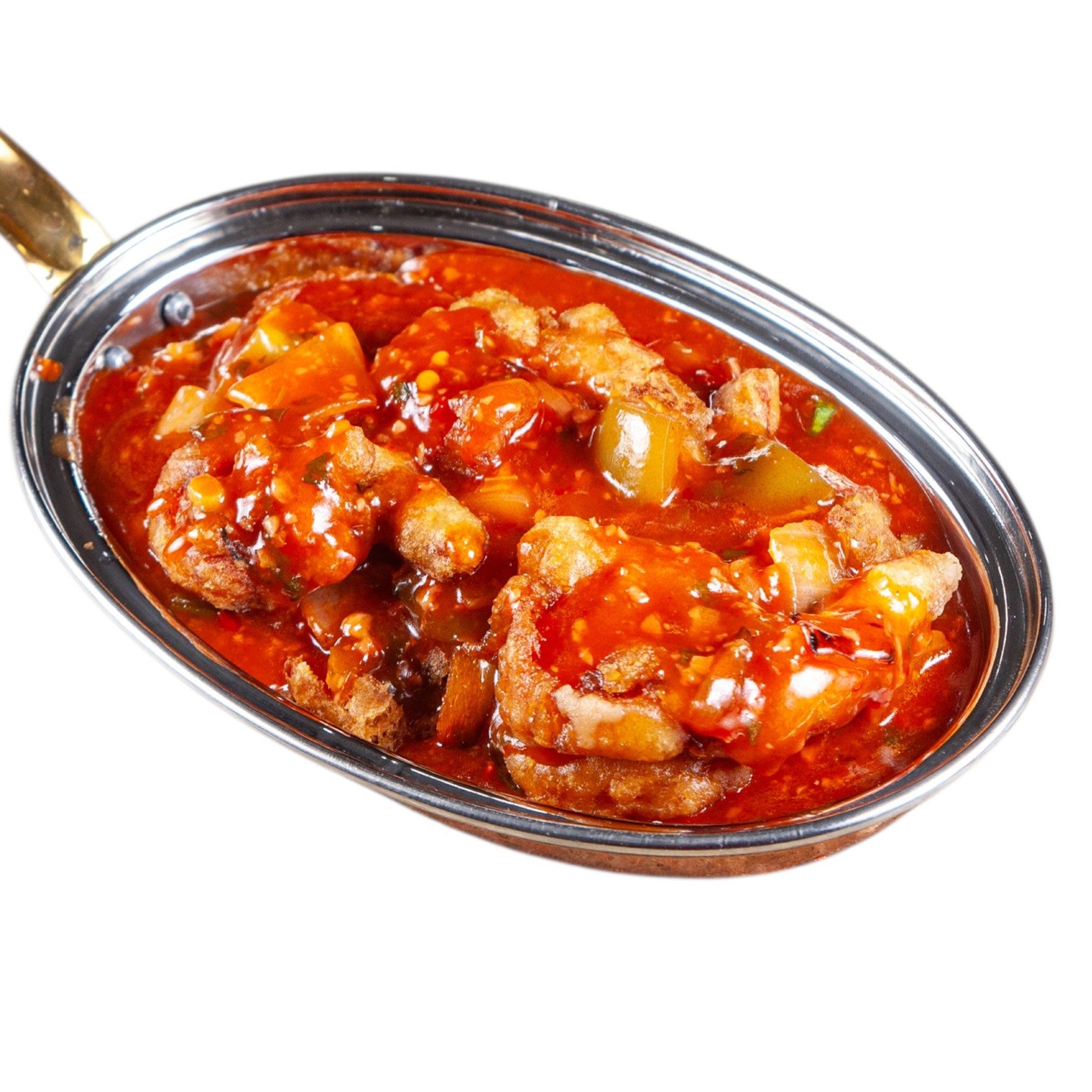 Shrimp Manchurian.