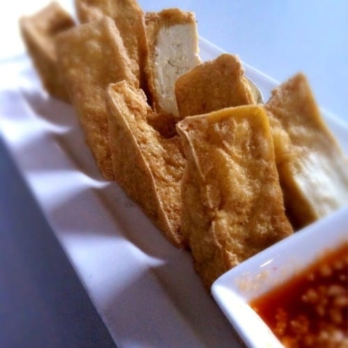 Crispy Tofu.