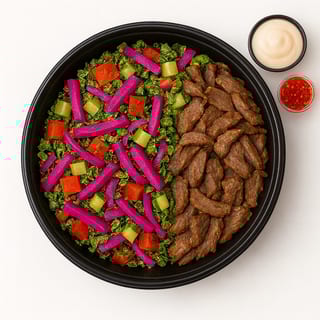 Beef Shawarma Keto Salad Bowl