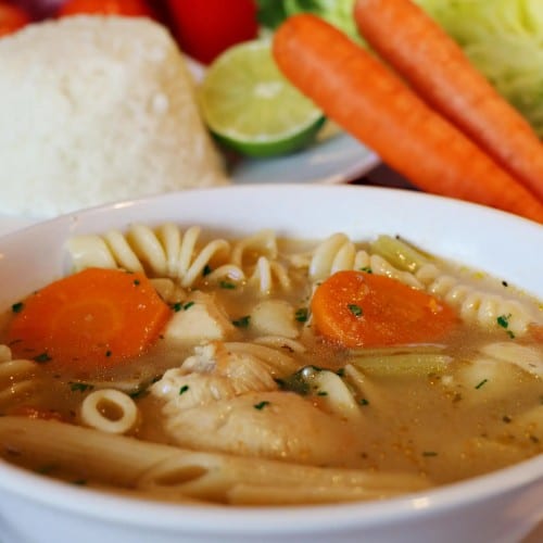 Sopa De Pollo.