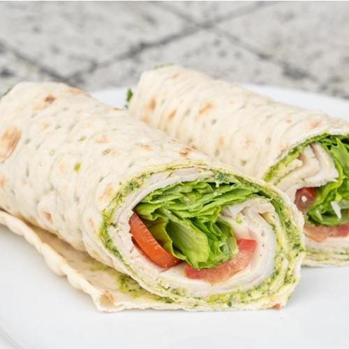 Turkey Pesto Wrap.