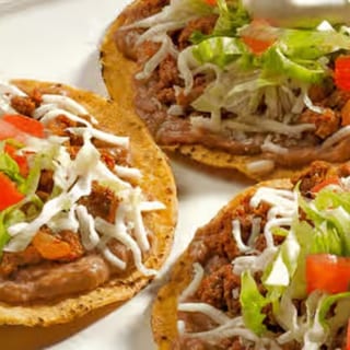 Bean Tostada Dinner