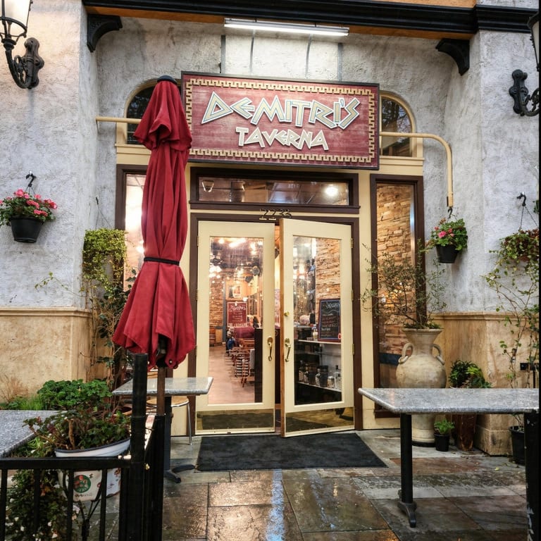 Opa! 🇬🇷 Welcome to Demitri's Taverna
