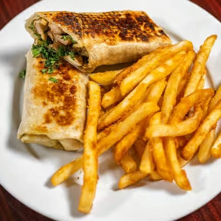 Chicken Shawarma Sandwich.