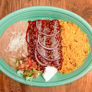 Mole Enchiladas