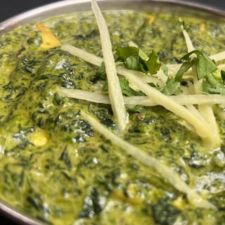 Shrimp Saag (Spinach) (GF)