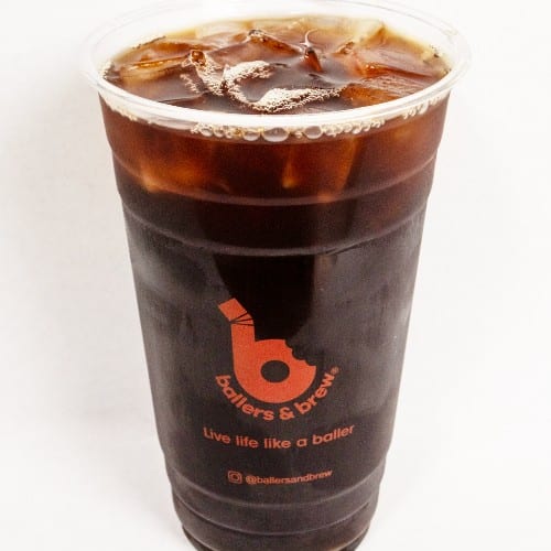 Iced Organic Coffee.