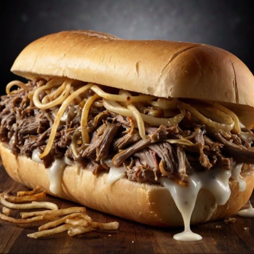 Regular Texas Cheesesteak.