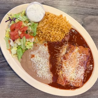 2 Cheese Enchiladas Combo