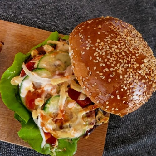 BBQ Chicken Sandwich.