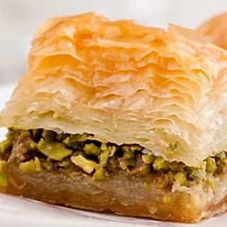 Homemade Baklava Pistachio