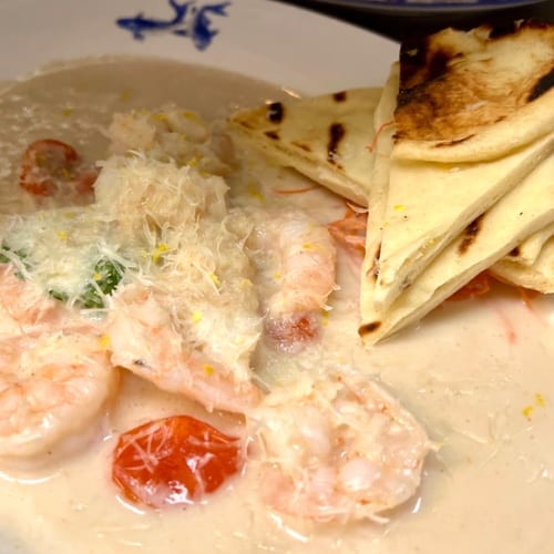 Creamy Coconut Shrimp.