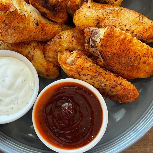 BBQ Chicken Wings.