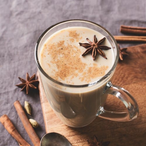 Dirty Chai Tea Latte.