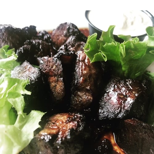 Marinated Filet Medallions.