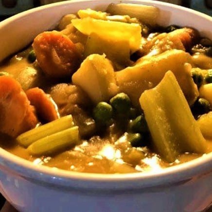 Vegan Pot Roast Stew.