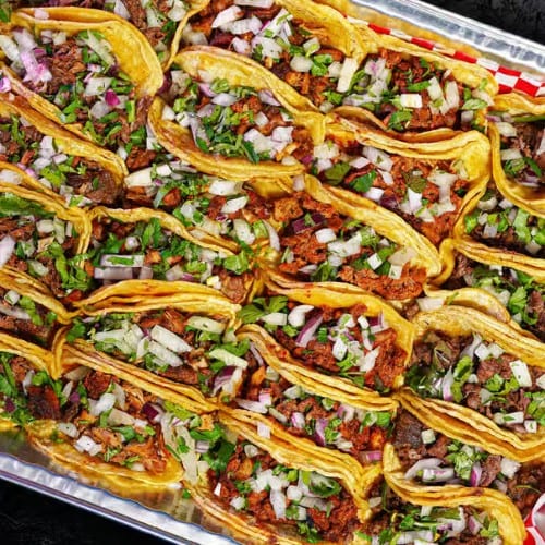 40 Street Taco Party Tray.