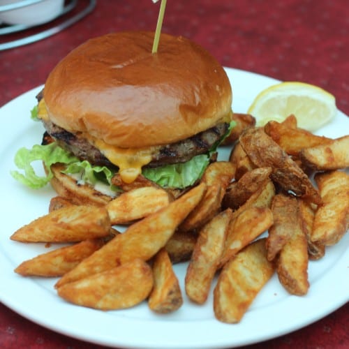 Galley Cheeseburger Entree.