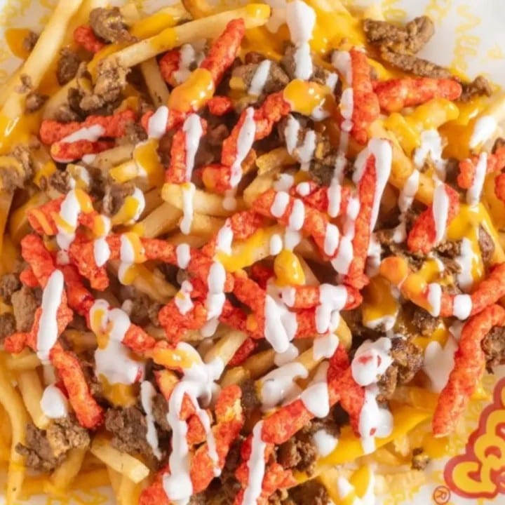 Hot Cheetos Fries.