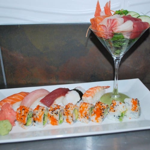 Sushi & Sashimi Combo.