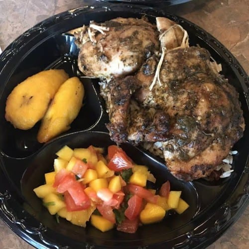 Boneless Jerk Chicken Bowl.