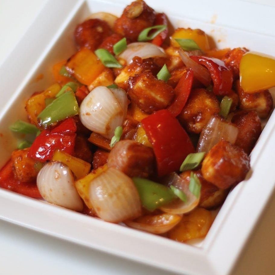 Chili Paneer (Dry).