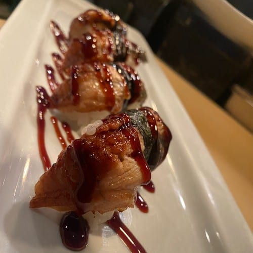 Fresh Water Eel Nigiri.