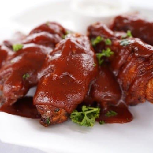 BBQ Chicken Wings.