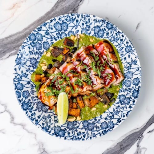 Sweet and Sour Tuna.