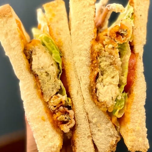 Softshell Crab Sandwich 辣軟殼蟹三文治.