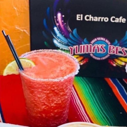 Watermelon Margarita - Blended.