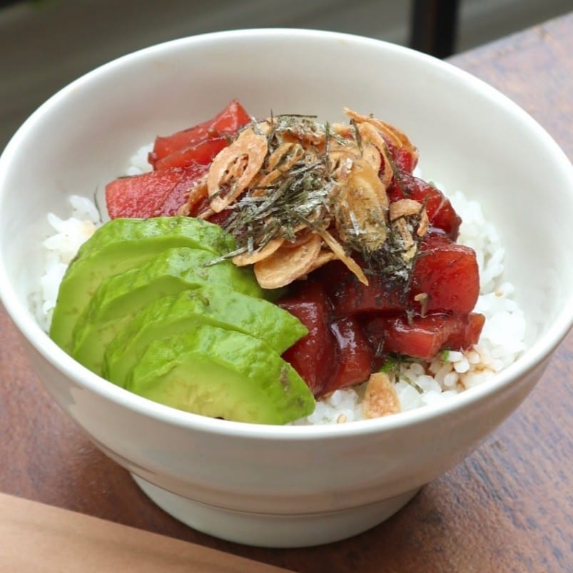 Yukke tuna chirashi.