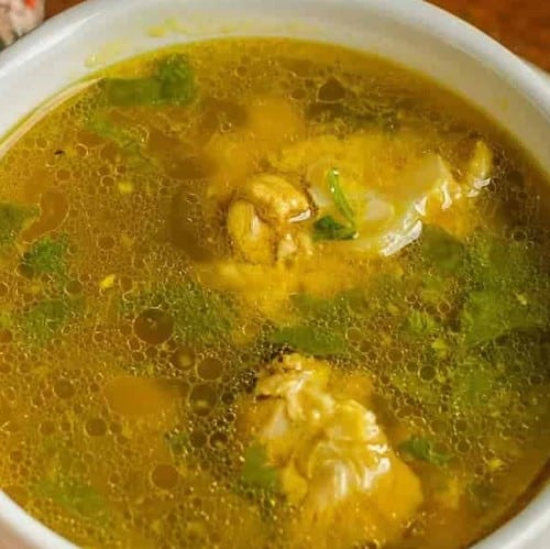 Hyderabadi Yakhani Soup - Chicken.