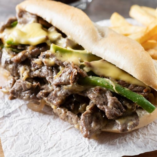 Cheese Steak Sub.