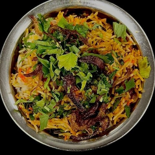 Vegetable Biryani.