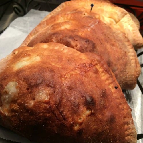 Pepperoni Calzone.