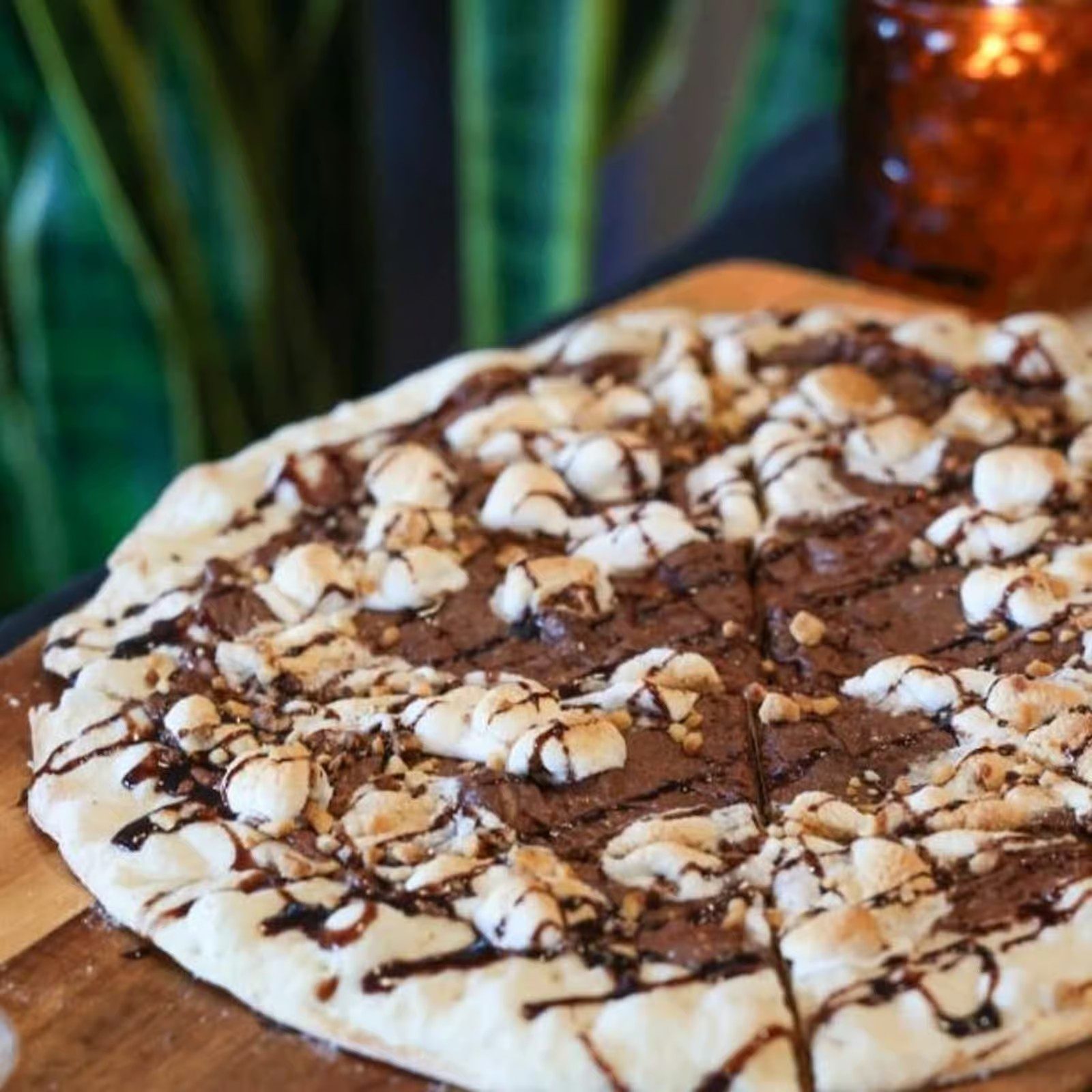 Smores pizza.