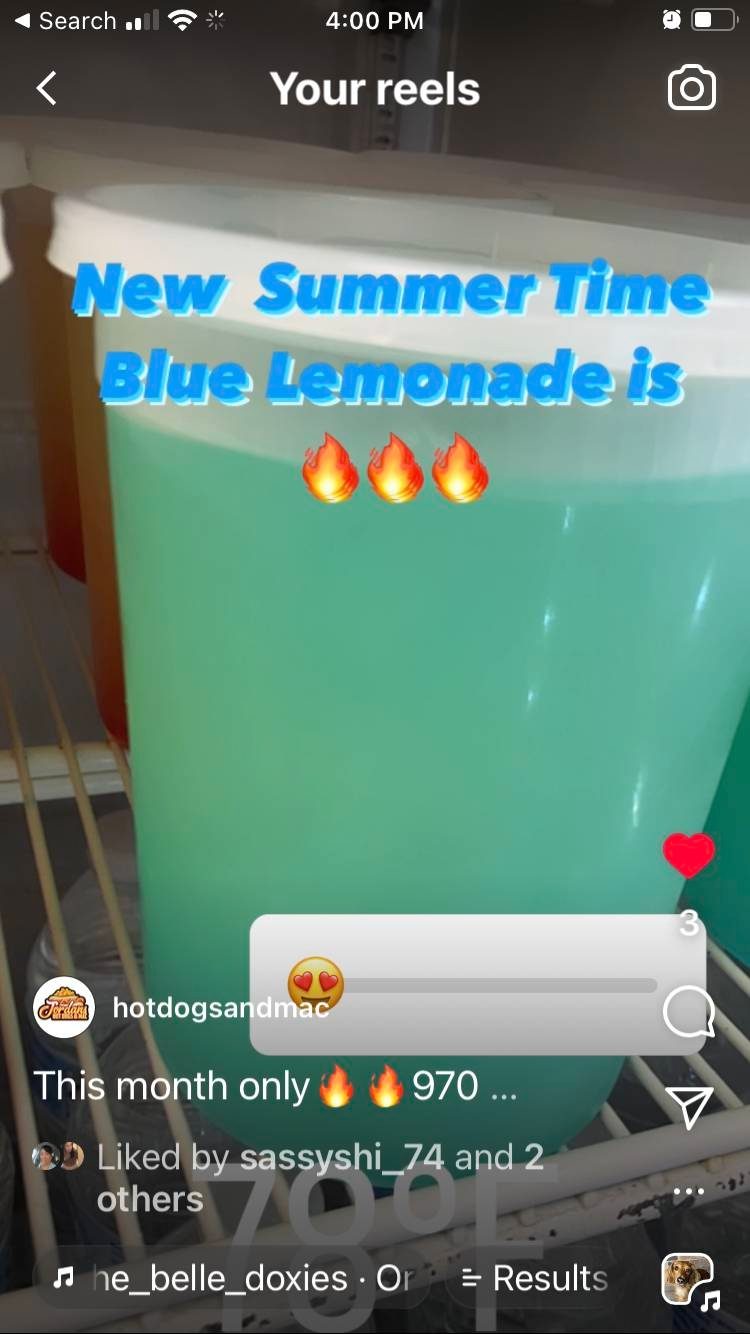 BlueBerry 🫐 Lemonade 🍋(Summer Special).