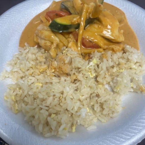 Red Curry Chicken (Lunch).