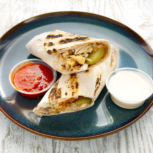 Chicken Shawarma Sandwich.