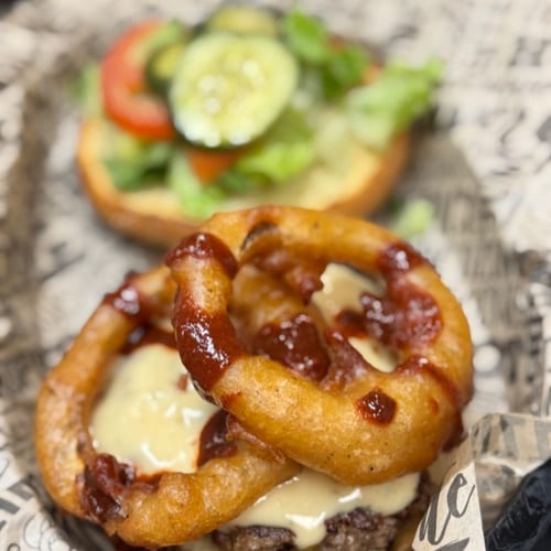 Ring of Fire Burger.