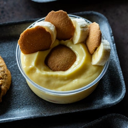 Large Banana Pudding.