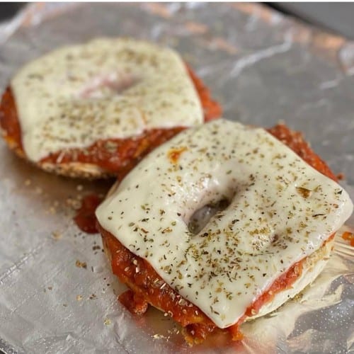 Pizza Bagel Sandwich.