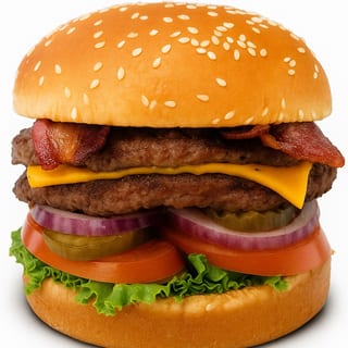 Double Texas Bacon Cheeseburger