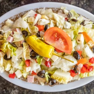 Sali's Salad (Chopped Meat)