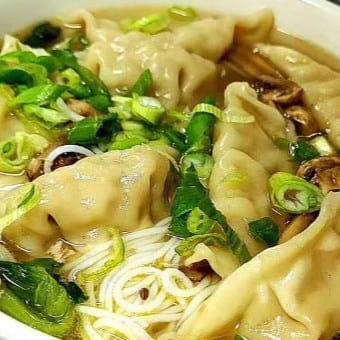 Chicken Dumpling Soup.