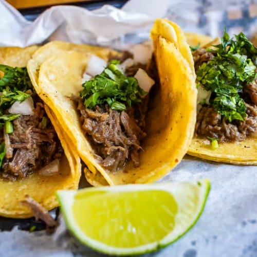 Taco Barbacoa.