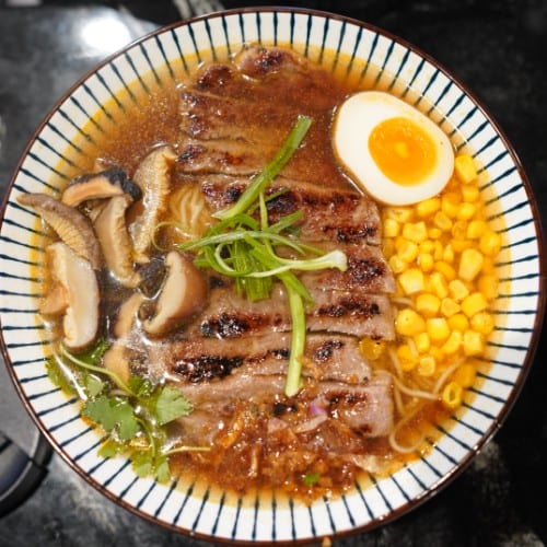 NY Steak Ramen.