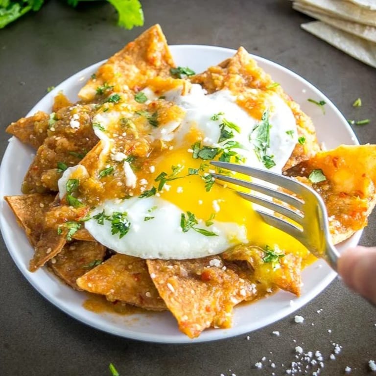 Authentic Mexican Chilaquiles and Breakfast Favorites