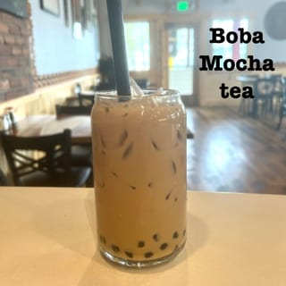 Boba Mocha Tea